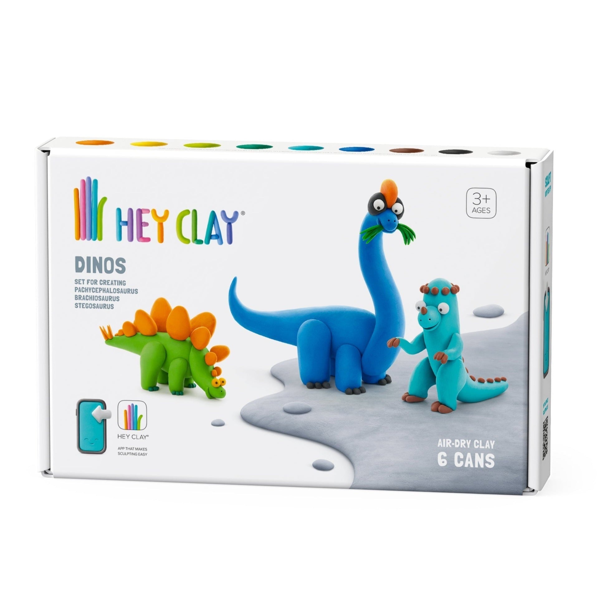 Hey Clay Animals 6 Can Set