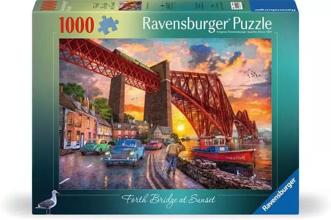 Forth Bridge at Sunset - 1000 piece - Ravensburger