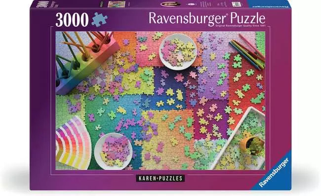 Puzzles on Puzzles 3000pc Ravensburger Puzzle 17471