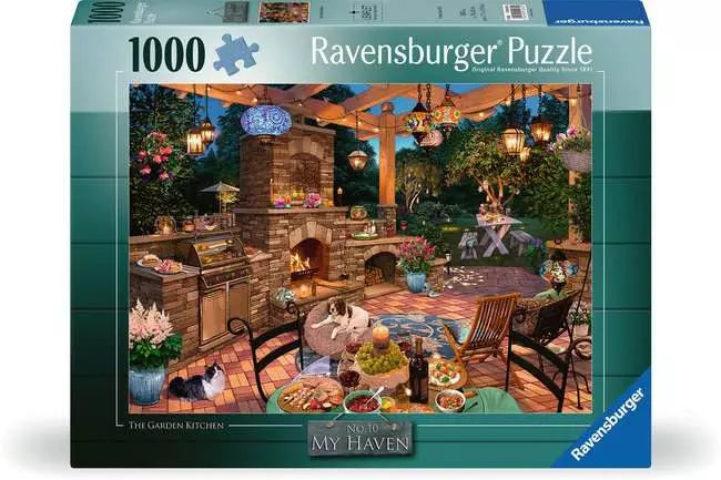 My Haven No.10 The Garden Kitchen 1000pc Ravensburger Jigsaw
