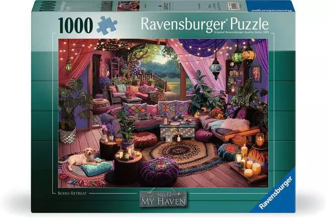 My Haven No.12 Boho Retreat 1000pc Ravensburger Jigsaw