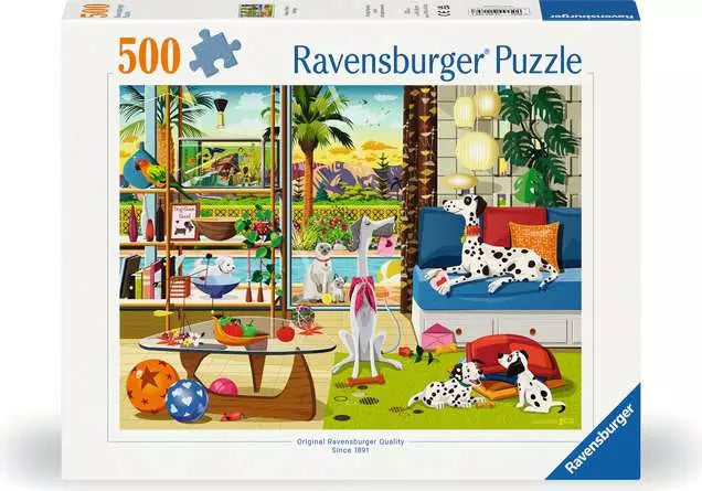 Pets of Palm Springs 500pc Ravensburger Jigsaw