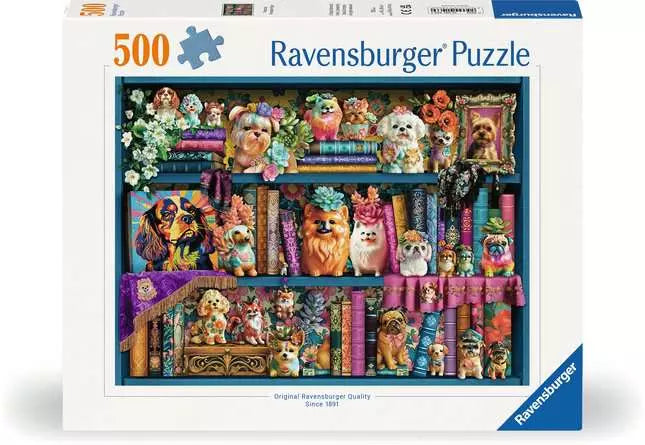 Ravensburger - Precious Porcelain Pups - 500pc Jigsaw
