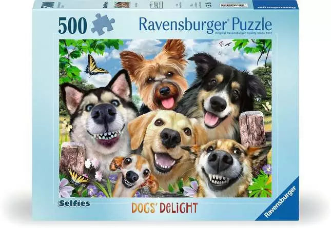 Selfies Dogs - 500 piece - Ravensburger Jigsaw