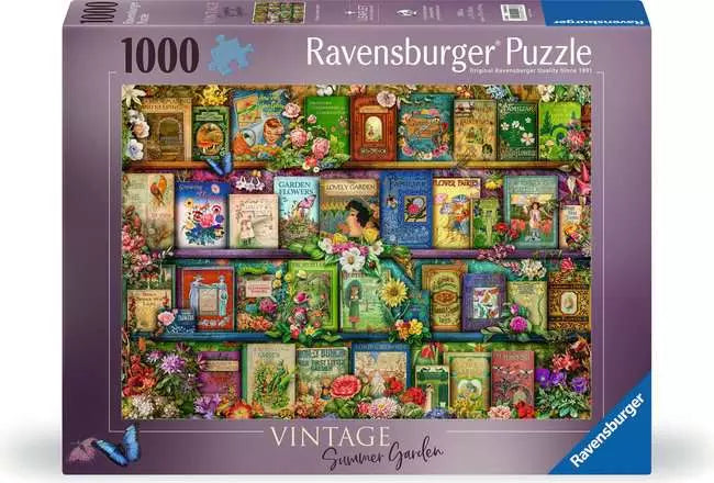 Vintage Summer Garden 1000pc Ravensburger Jigsaw