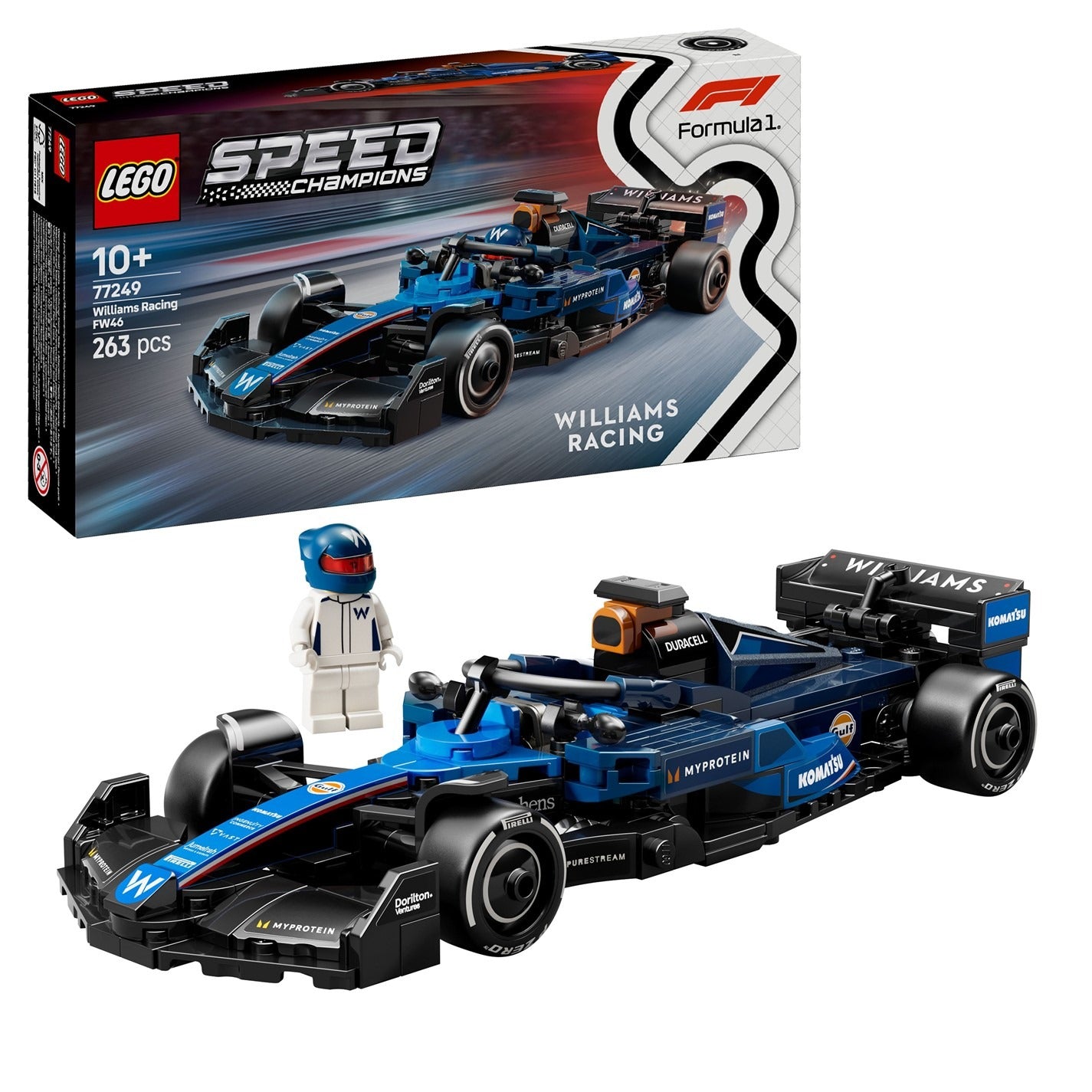 LEGO SPEED CHAMPIONS - Formula 1 Williams Racing FW46 - 77249