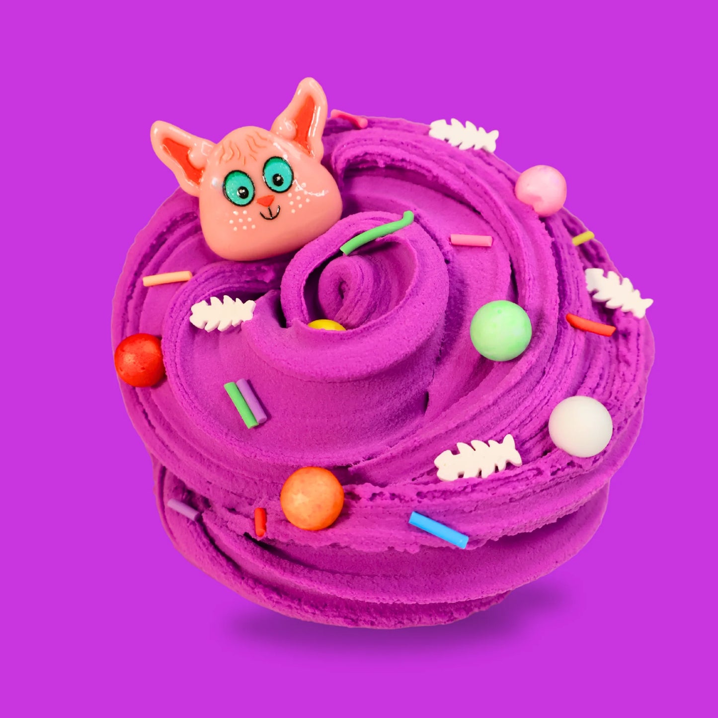Slime Party Neil the Cat Sensory Putty