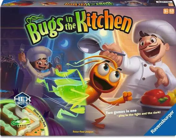 Bugs in the Kitchen Game Glow in the Dark Limited Edition
