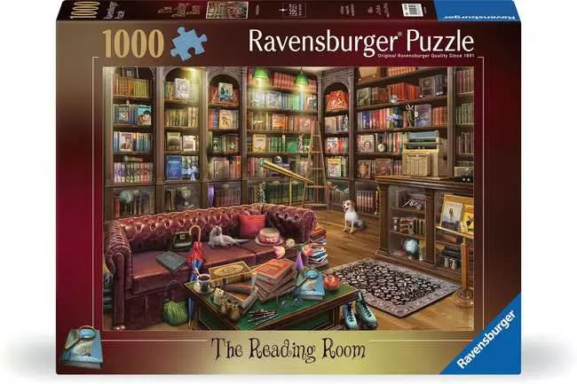 Reading Room - 1000pc - Ravensburger Jigsaw