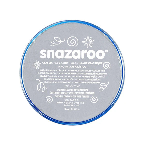 Snazaroo 18ml Grey Face Paint