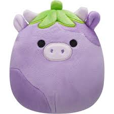 Squishmallows 7.5in Frederick the Eggplant Cow