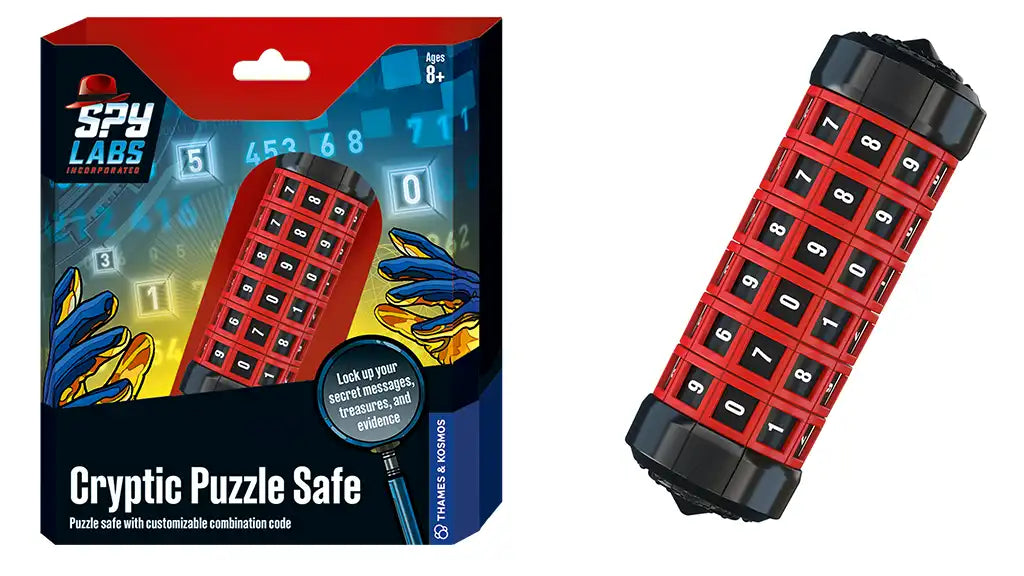 Thames & Kosmos Spy Labs Cryptic Puzzle Safe