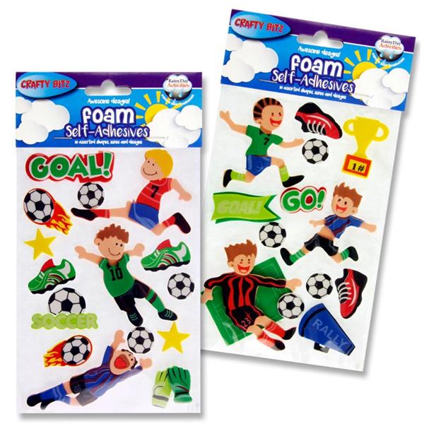 Foam Stickers Football Fun