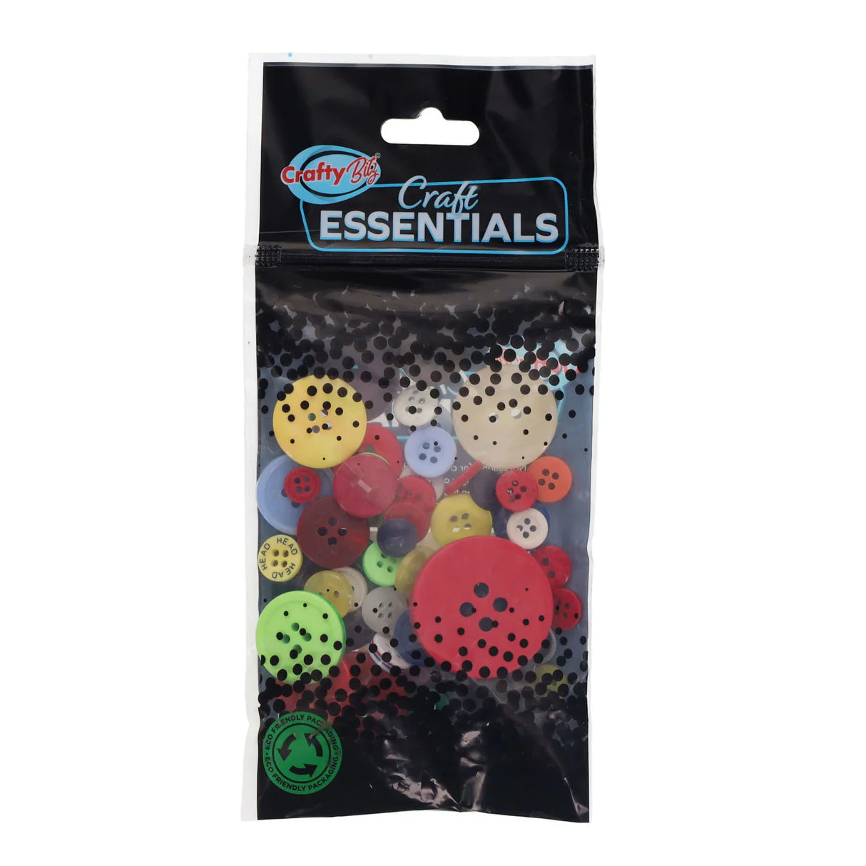 Multicolour Buttons Assorted
