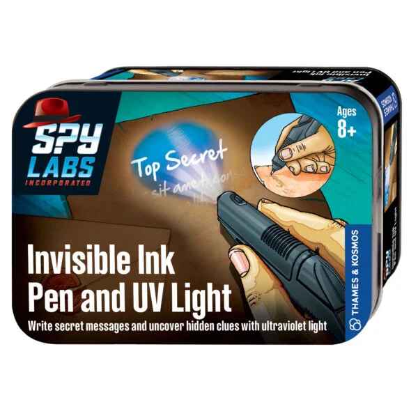 Thames & Kosmos Spy Labs Invisible Ink Pen with UV Light