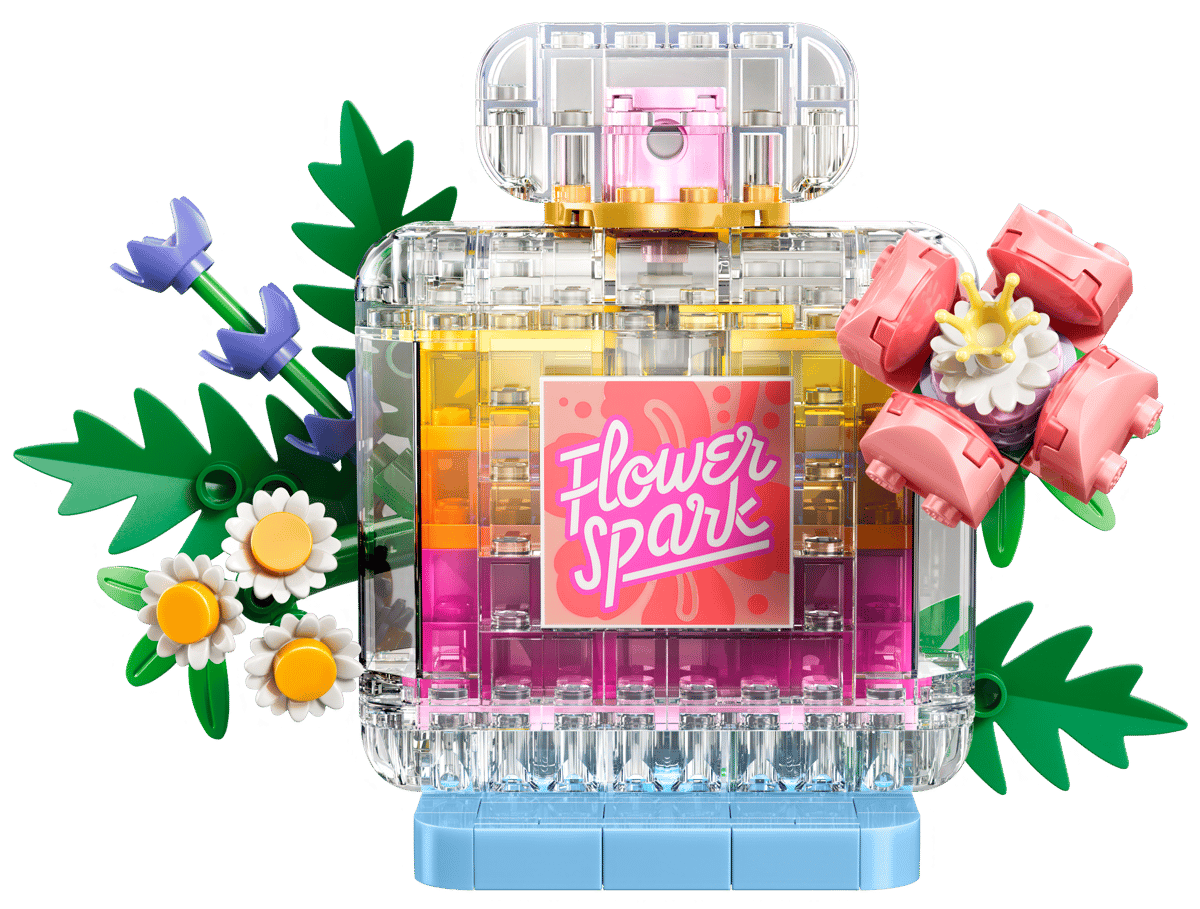 LEGO Creator - Floral Decor Perfume Bottle - 31383