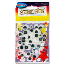 Crafty Bits Oval Googly Eyes