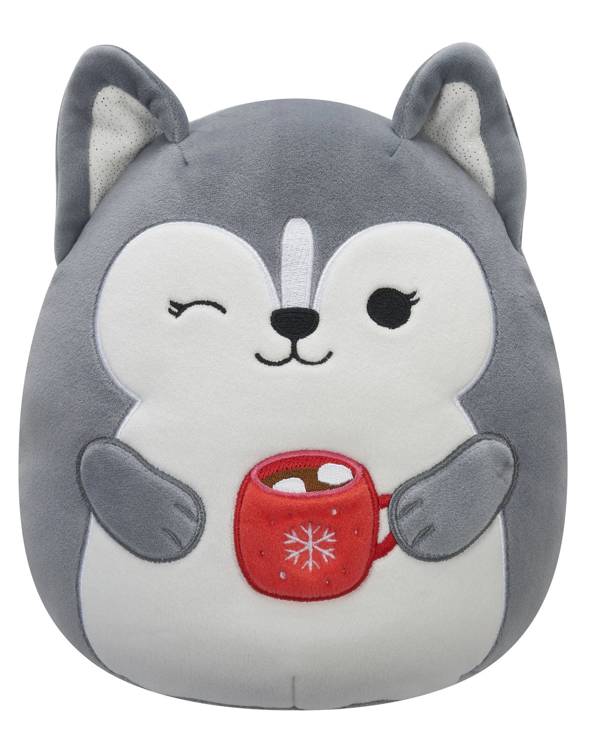 Squishmallow 7.5" Heidi - Husky with Hot Chocolate - Christmas 2026