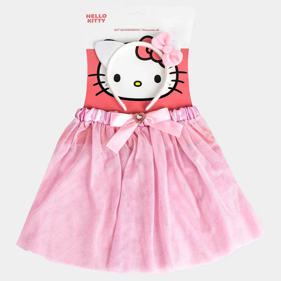 Hello Kitty Fantasy Accessories Tutu and Headband Set