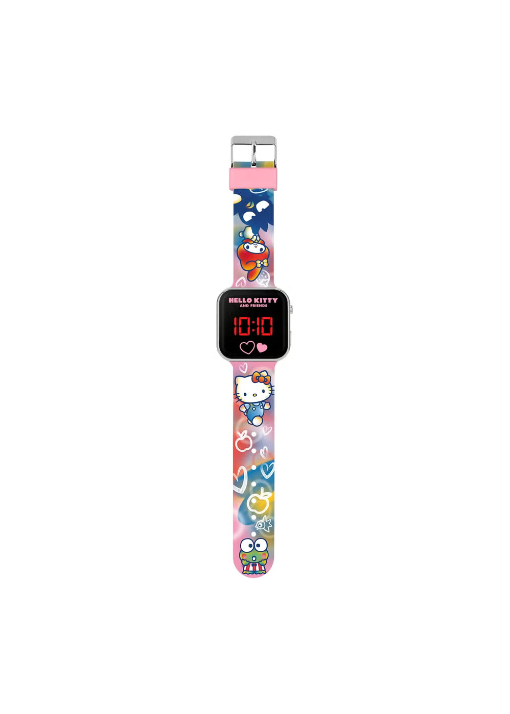 Hello Kitty Printed Strap LED Watch