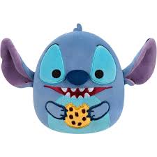 Squishmallows Plush 8" Stitch with Cookie