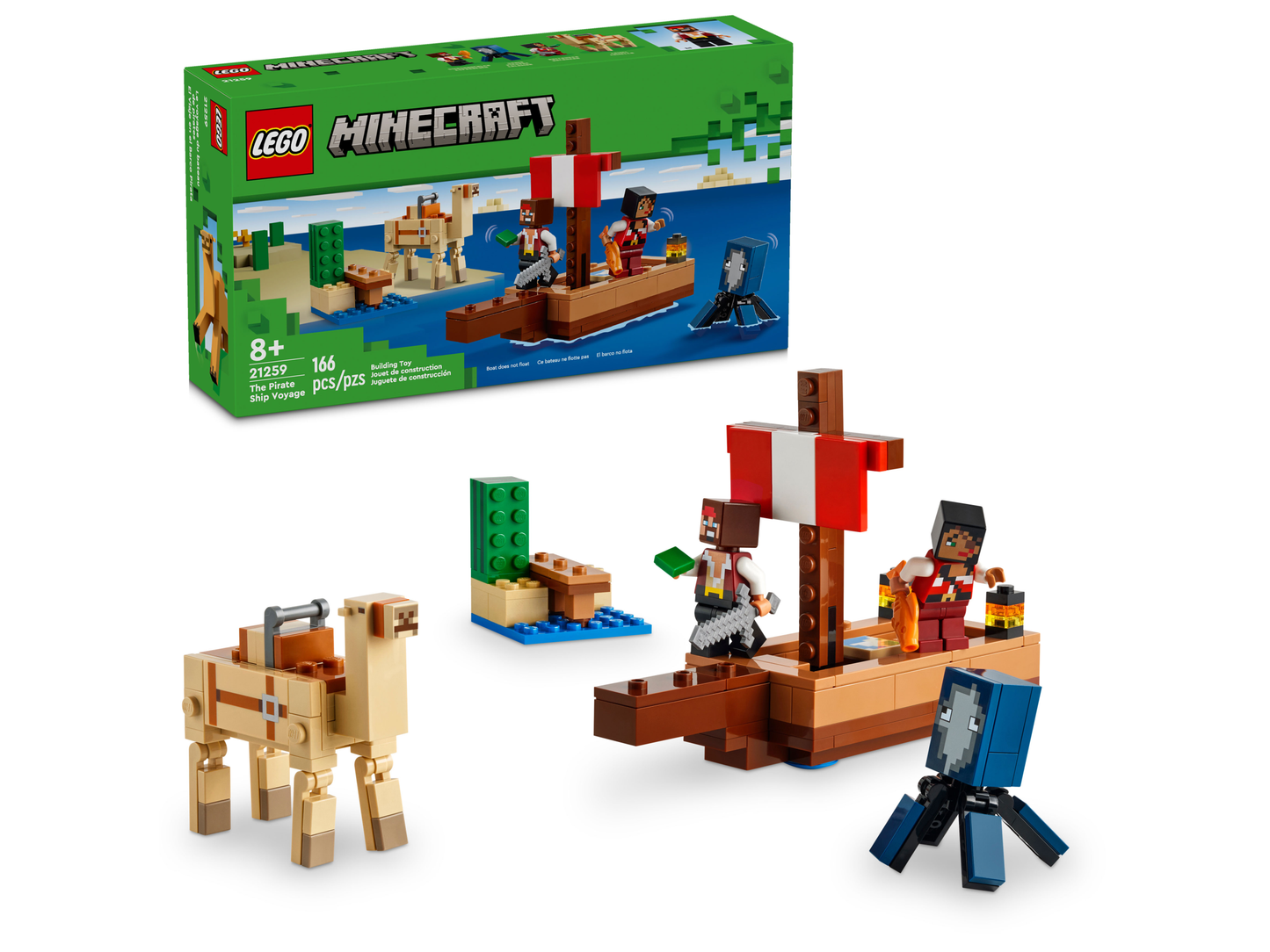 LEGO MINECRAFT Pirate Ship Voyage 21259