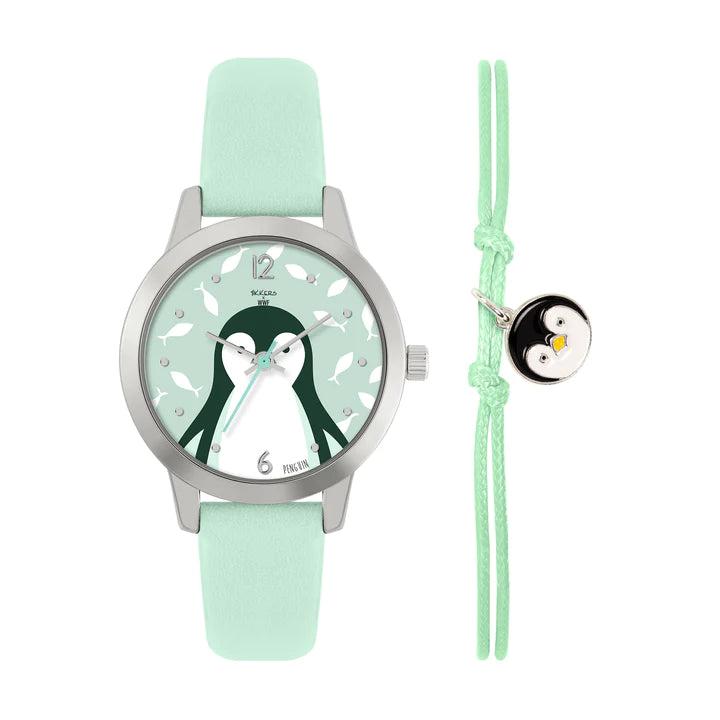 Cluiche Líne Little Tikkers Penguin Dial Watch & charm