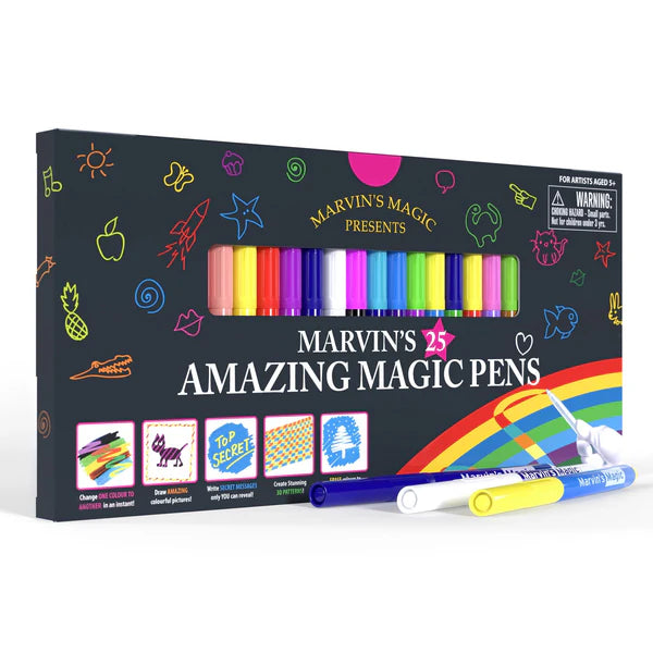 Marvins Magic Amazing Magic Pens 25pc Set