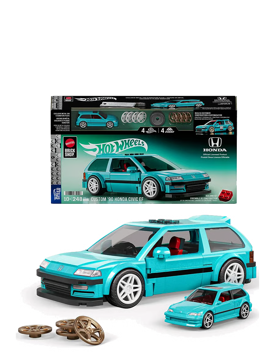 Mattel Brick Shop Hot Wheels Elite Honda '90
