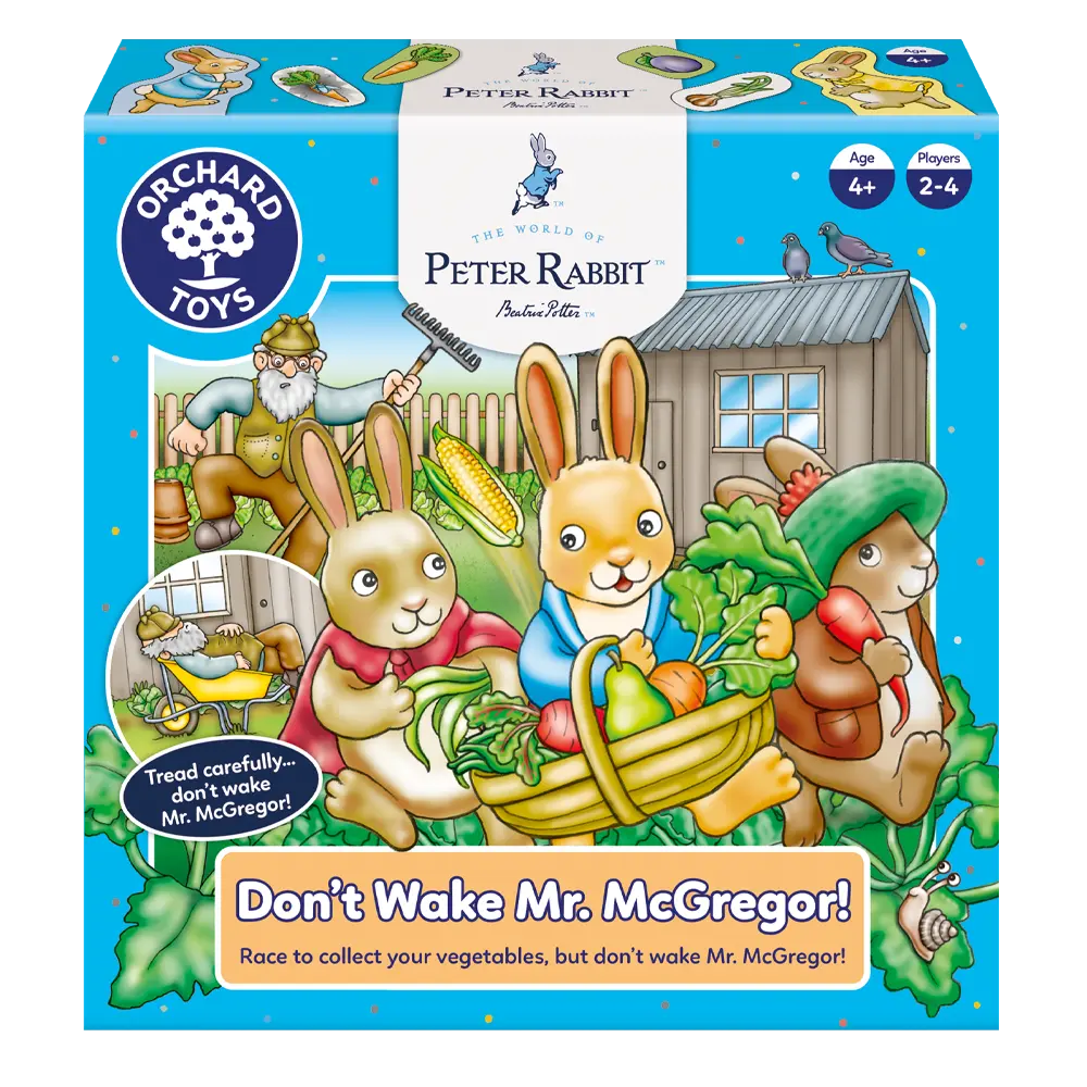 Peter Rabbit dont wake mr mcgregor