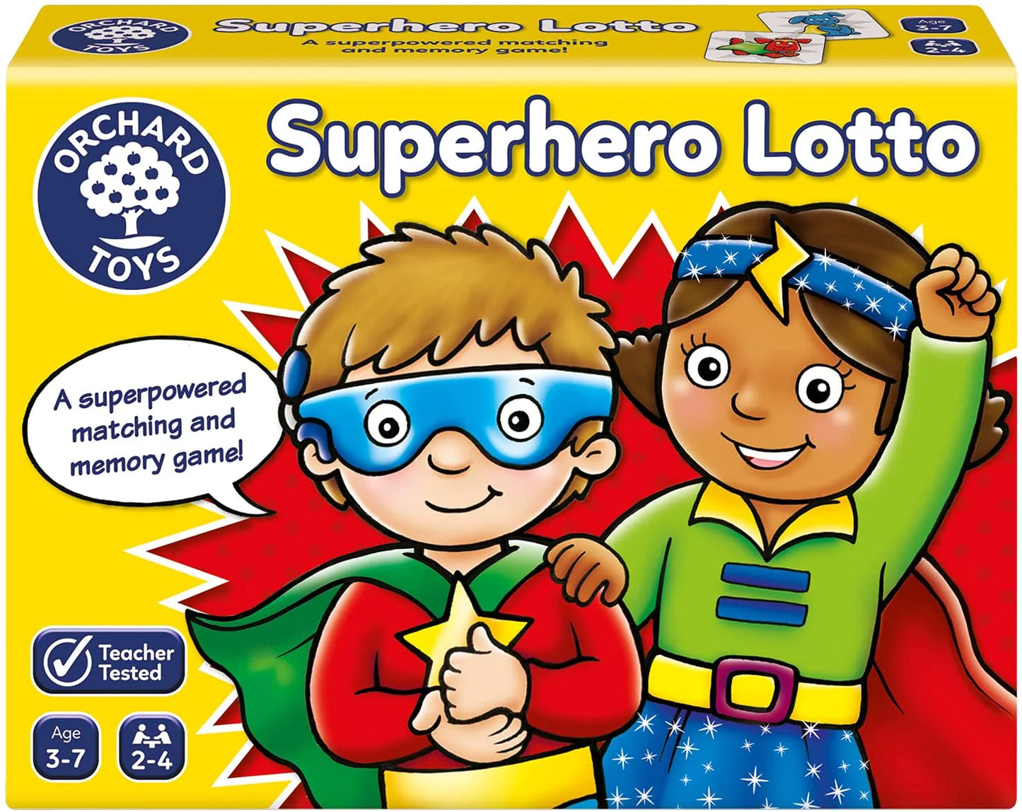 Superhero Lotto