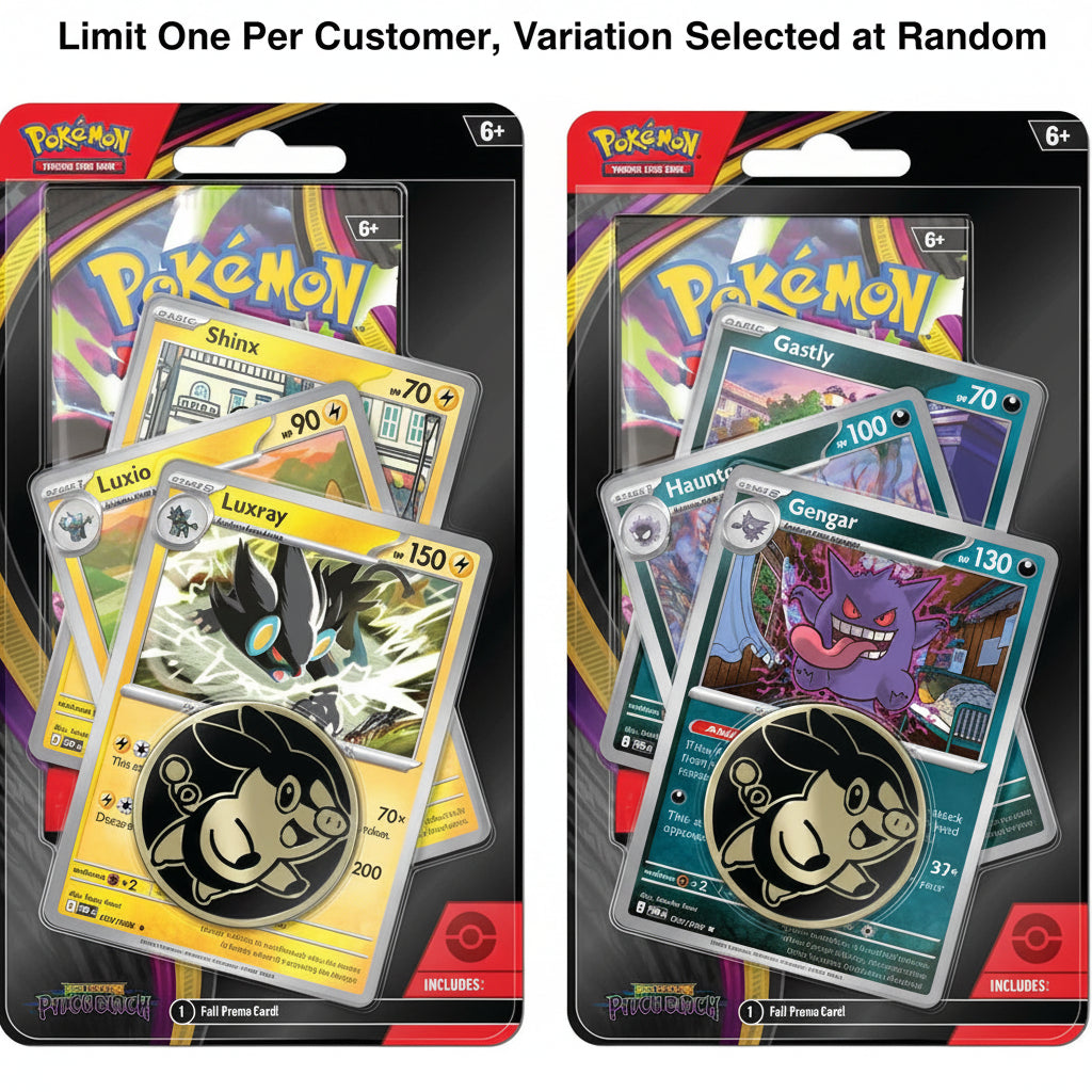 Pokemon TCG Mega Evolution Pitch Black Checklane Blister LIMIT ONE PER CUSTOMER
