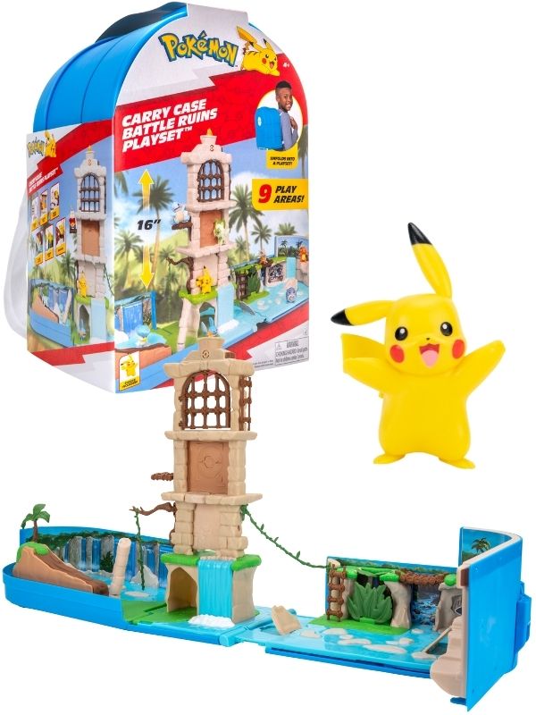 Pokemon Carry Case Battle Ruins Playset