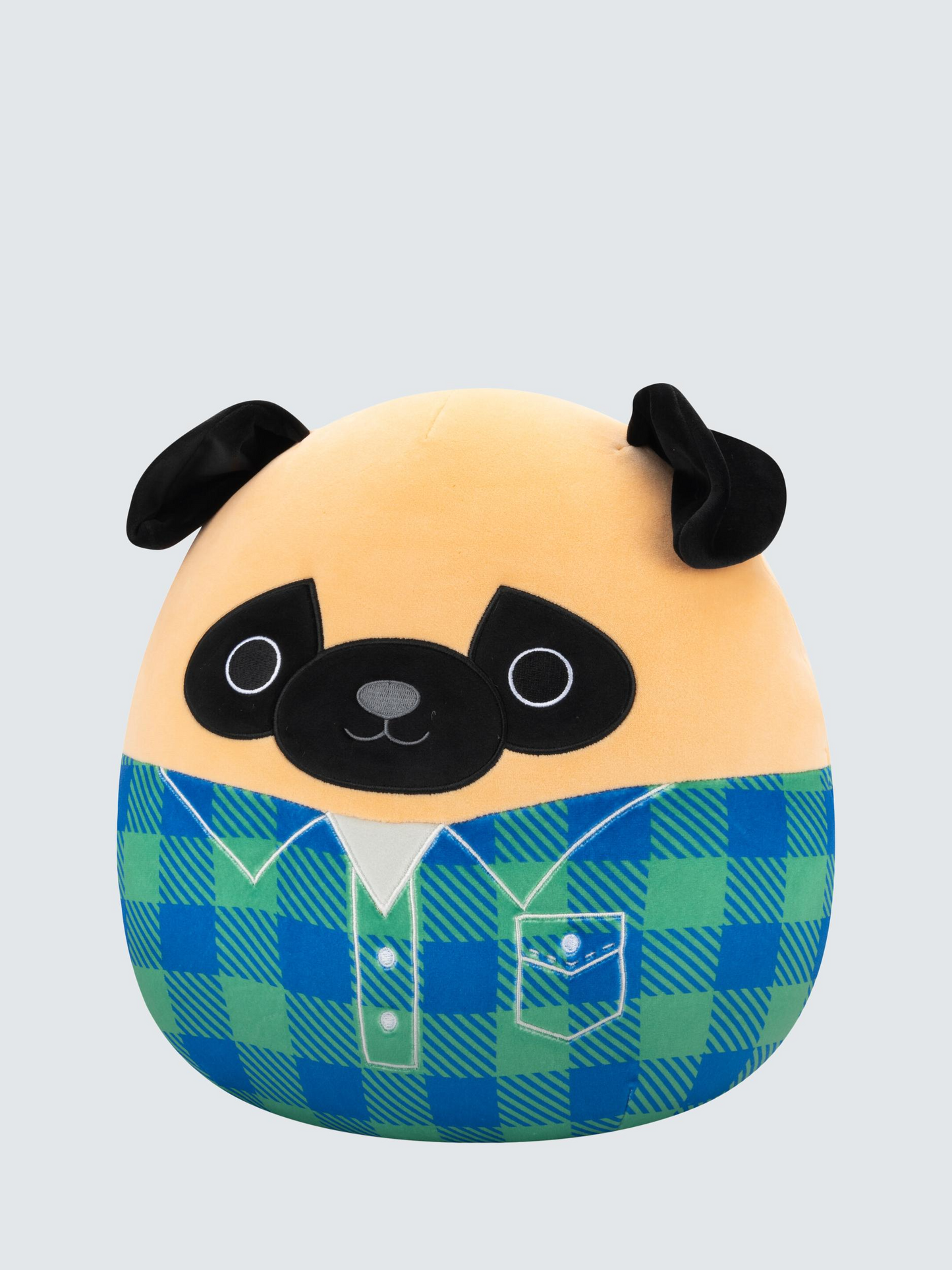 Squishmallows 12inch Prince the Brown Pug