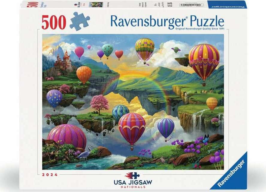 Air Balloon Valley - 500 piece - Ravensburger Jigsaw