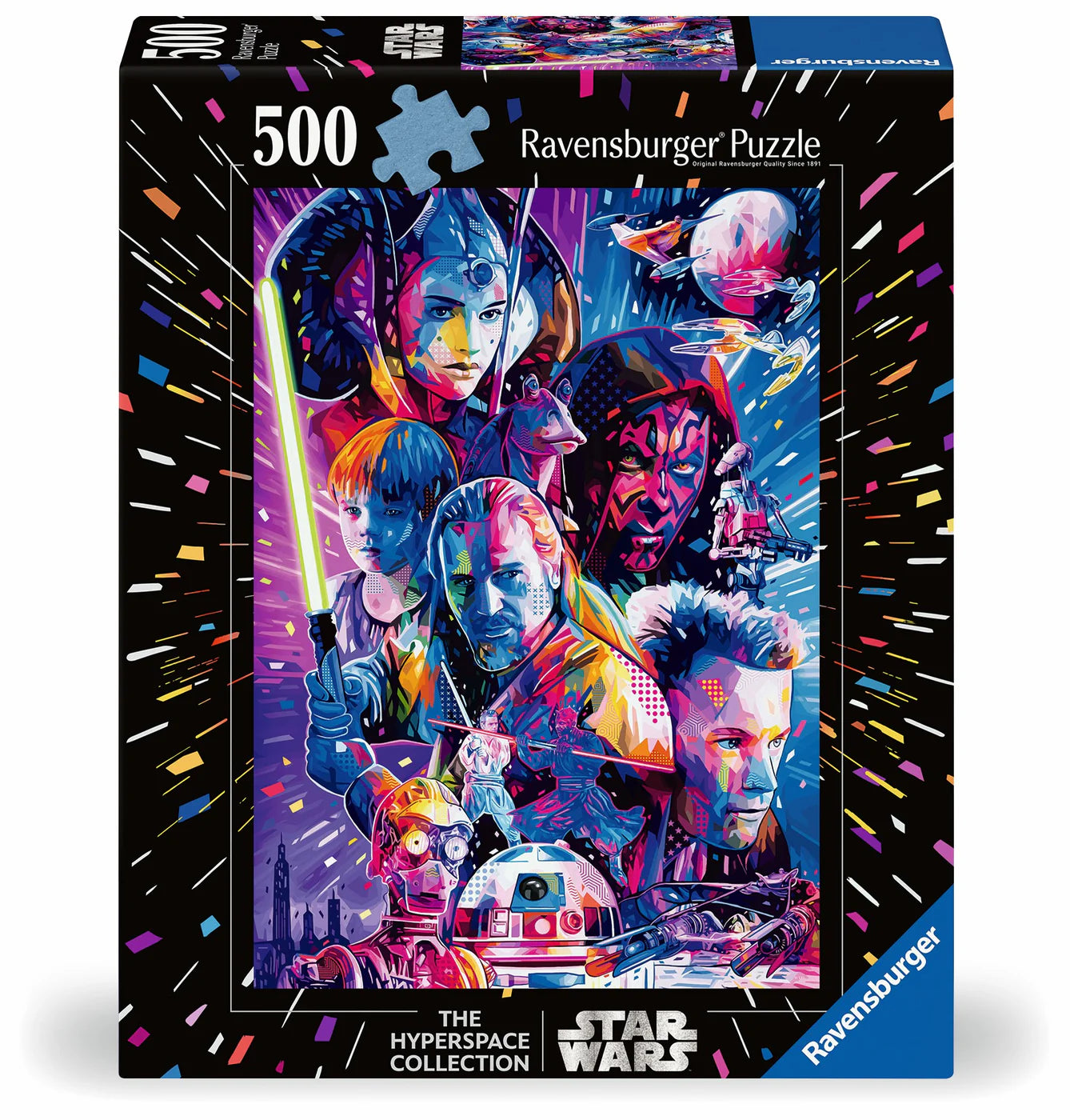 Star Wars The Phantom Menace - 500pc Ravensburger Jigsaw