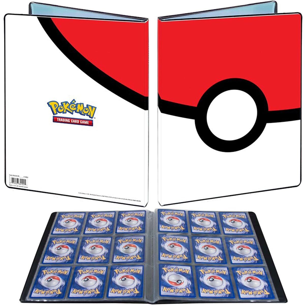 Pokemon 9 Pocket Portfolio Pokeball