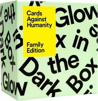 Cards Against Humanity Family Edition Expansion Glow in the Dark