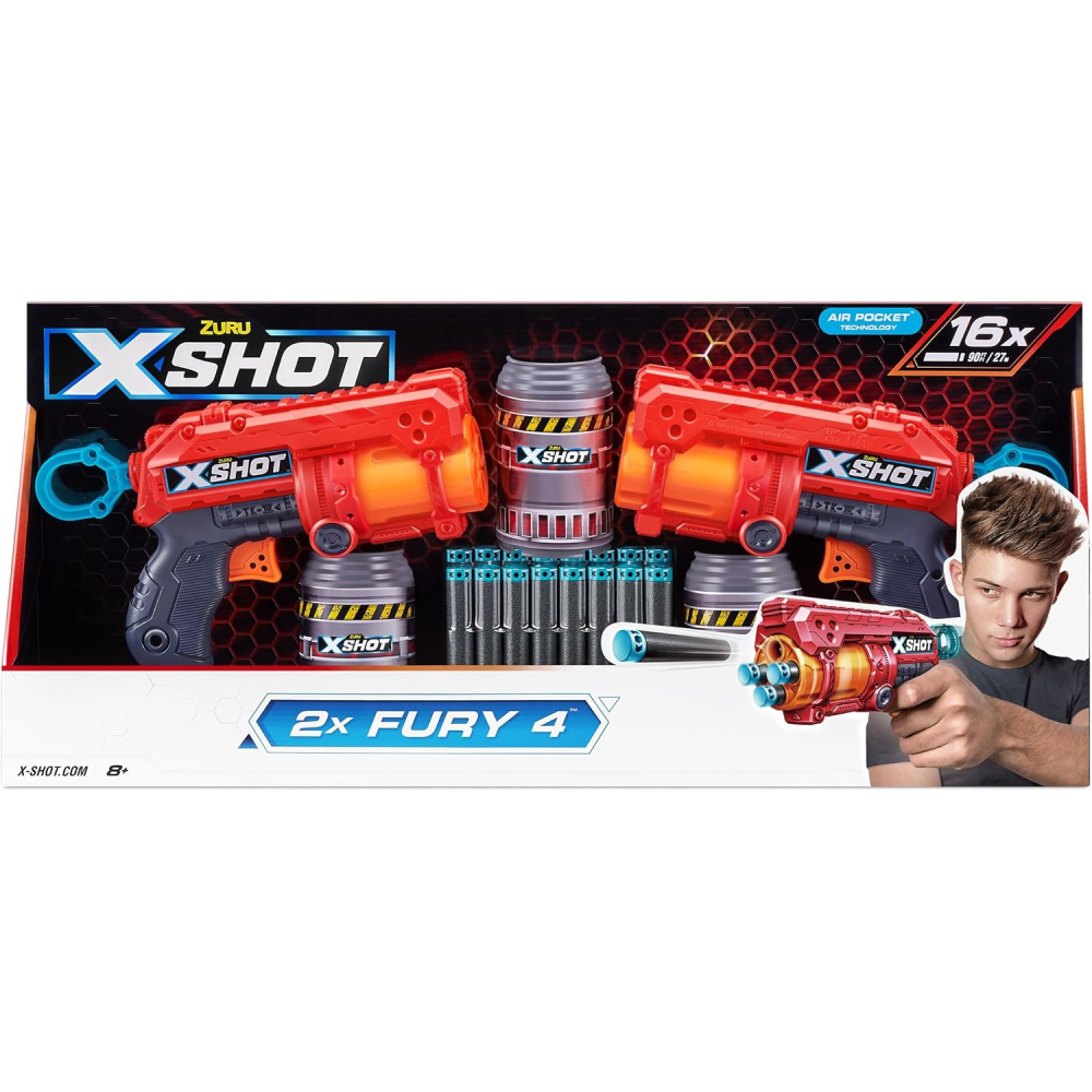 Xshot Fury 4 2pk