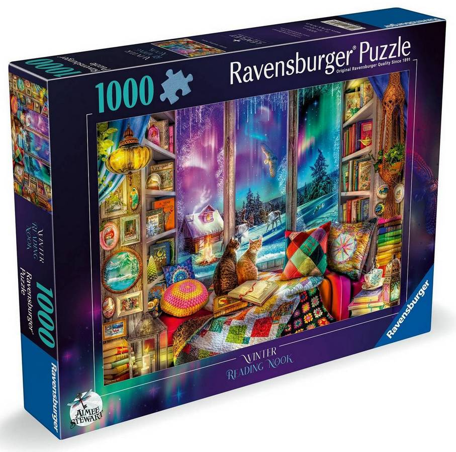 Winter Reading Nook - 1000 piece - Ravensburger