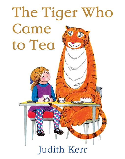 The Tiger Who Came to Tea by Judith Kerr Paperback 50th Anniversary Edition