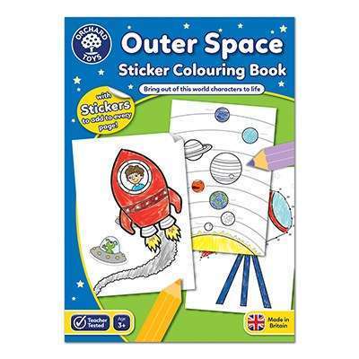 Orchard Outer Space Colouring Book - Orchard Toys