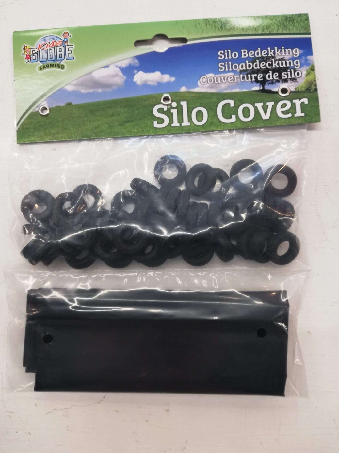 Silo Cover with Tires 1:32 Scale