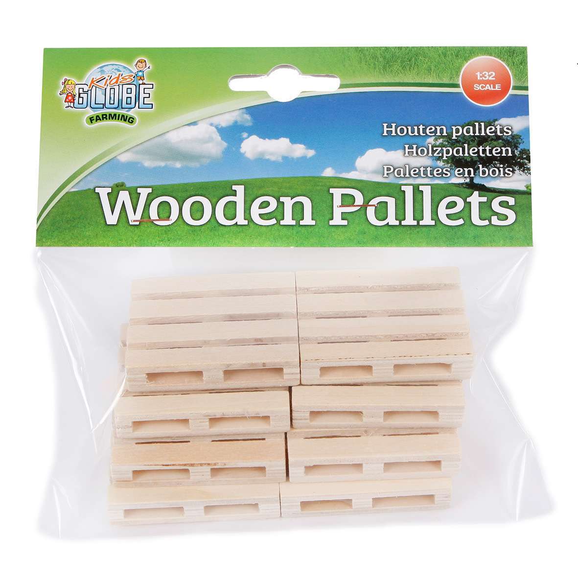 Wooden Pallets 8pk 1:32 Scale