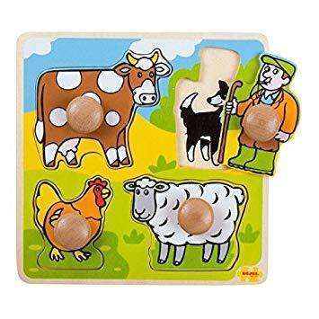 Big Jigs Peg Puzzle Farm