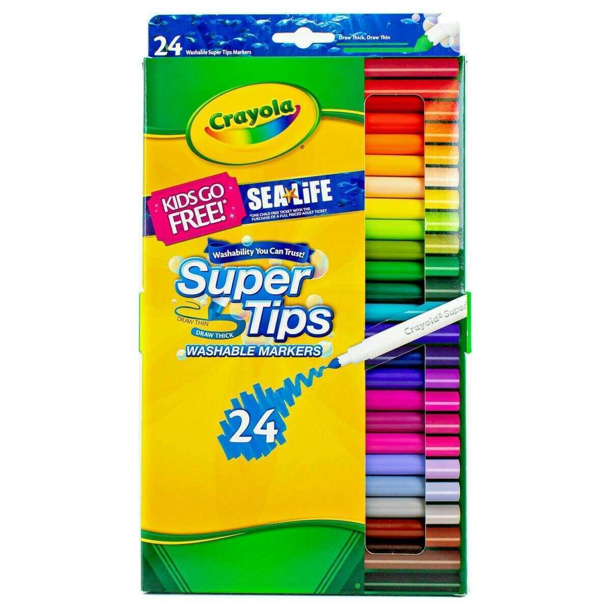 Crayola Super Tips 24pk