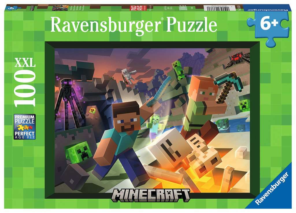 Monster Minecraft - 100pc - Ravensburger 13333