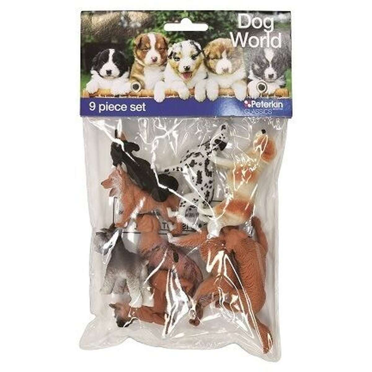 Dog World Figures 9pk