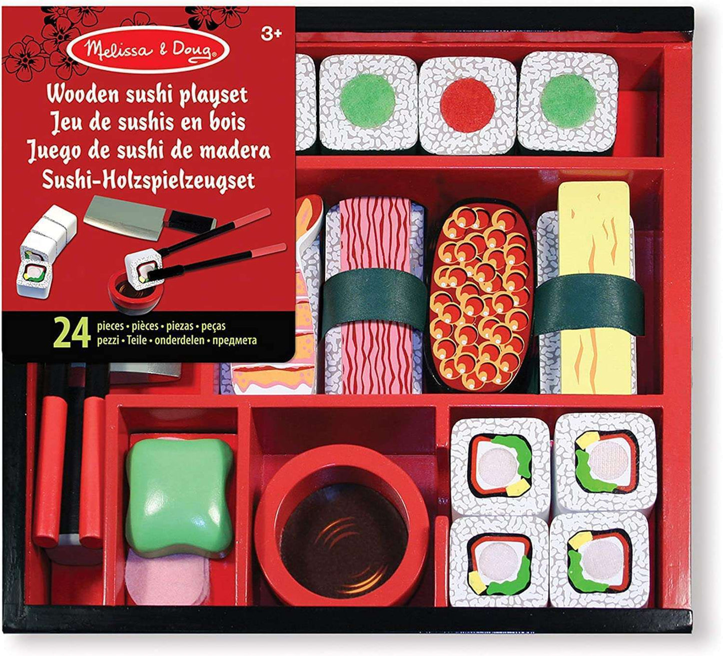 Wooden Sushi Slicing Playset - Melissa and Doug - 12608