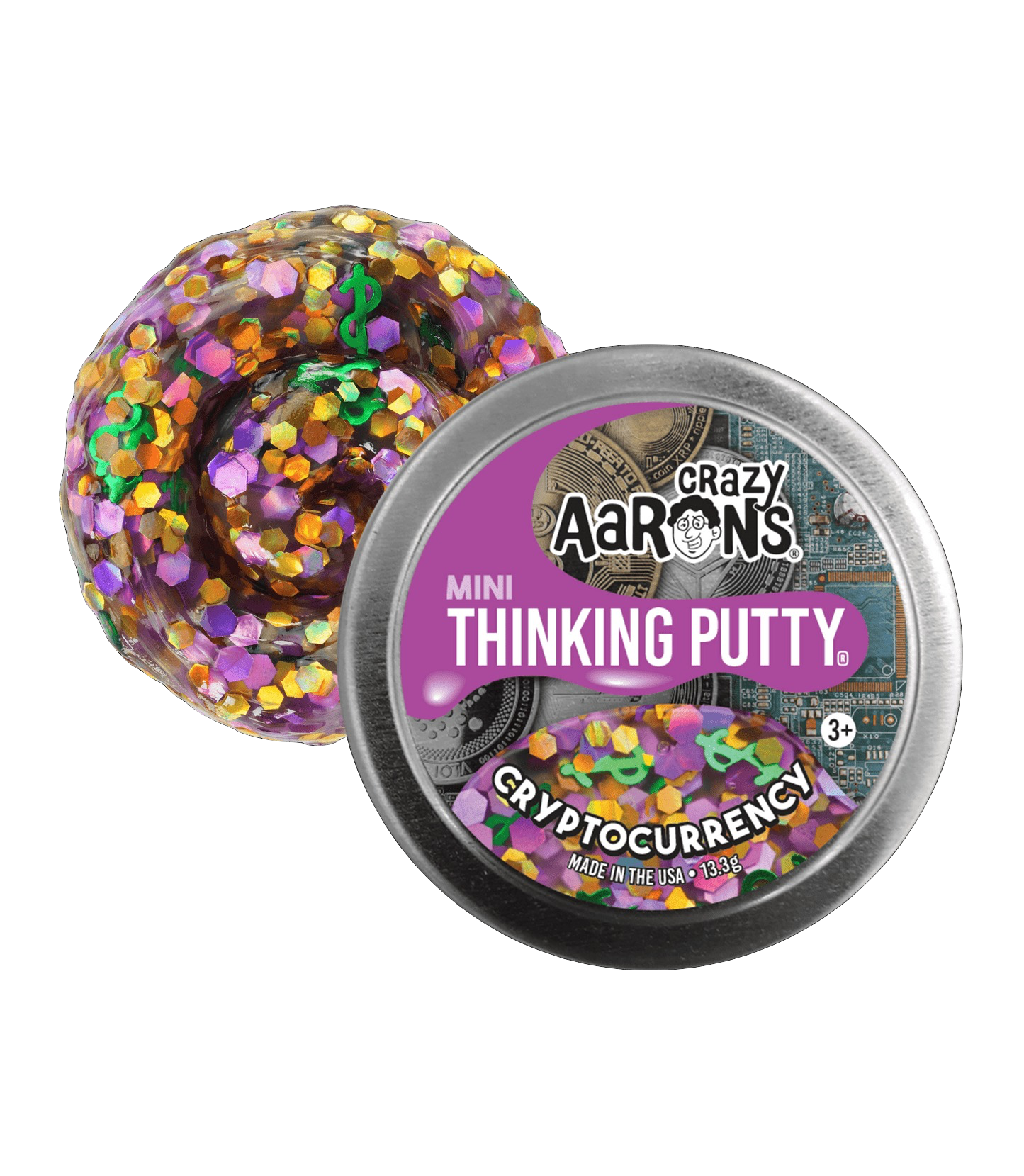 Crazy Aaron's Putty Mini Tin Cryptocurrency